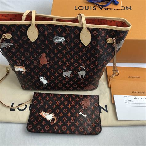 louis vuitton cat wallet